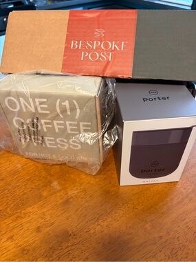 Bespoke Post Porter Tumbler and Coffee Press Set